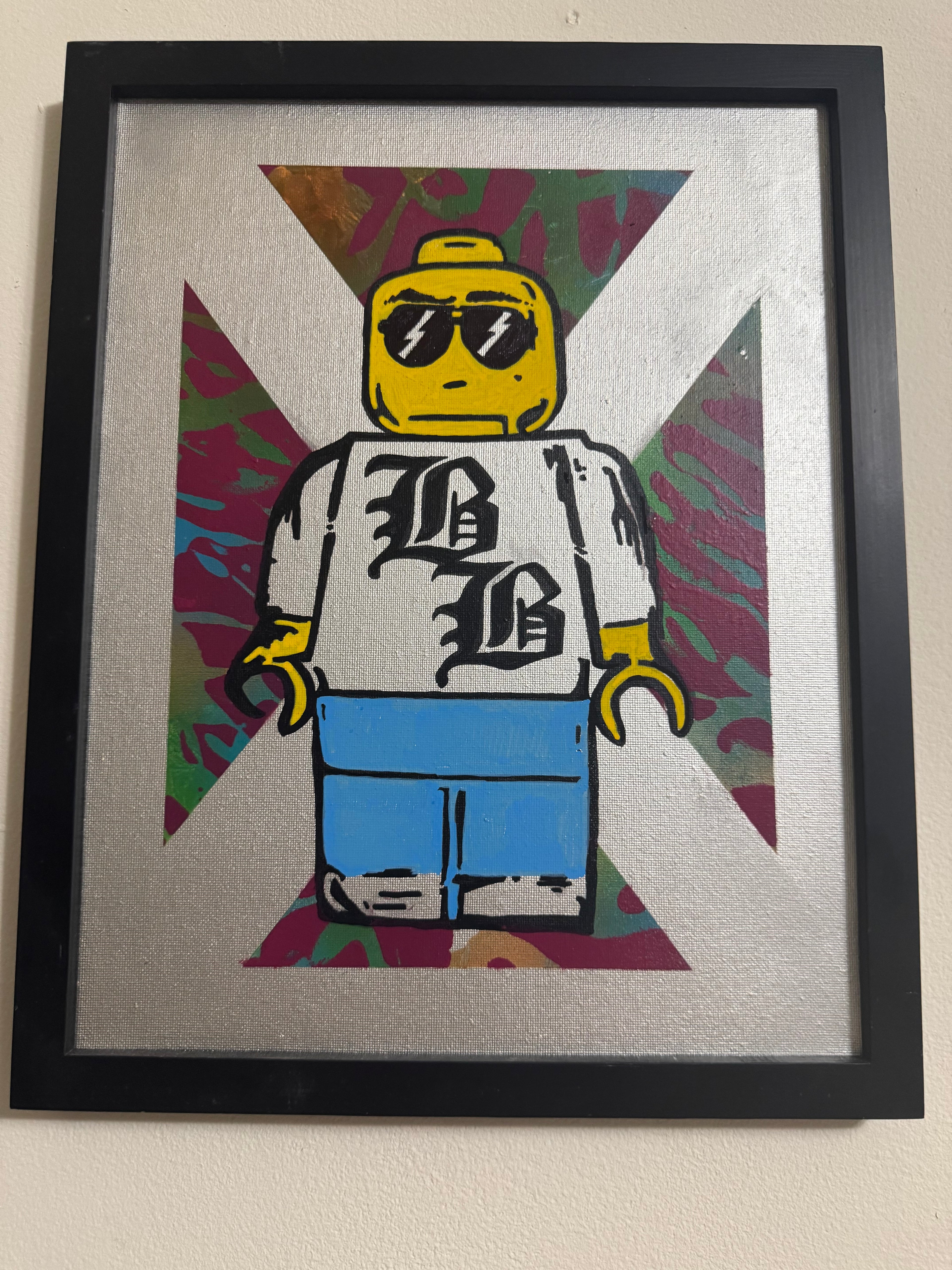 Original Brick boy in Aluminum - Hydro dipped