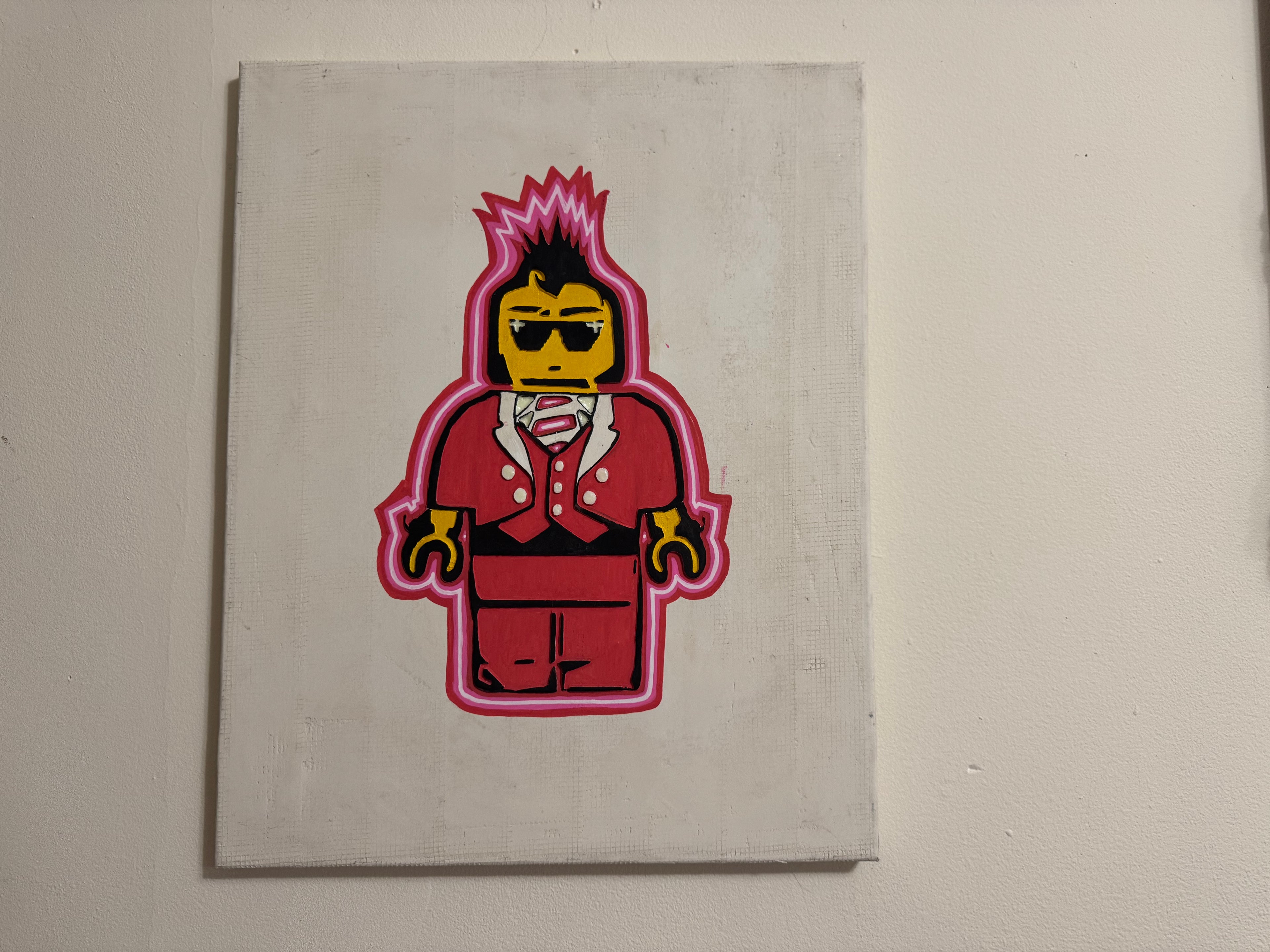 Neon Brick Boy - in Kimono