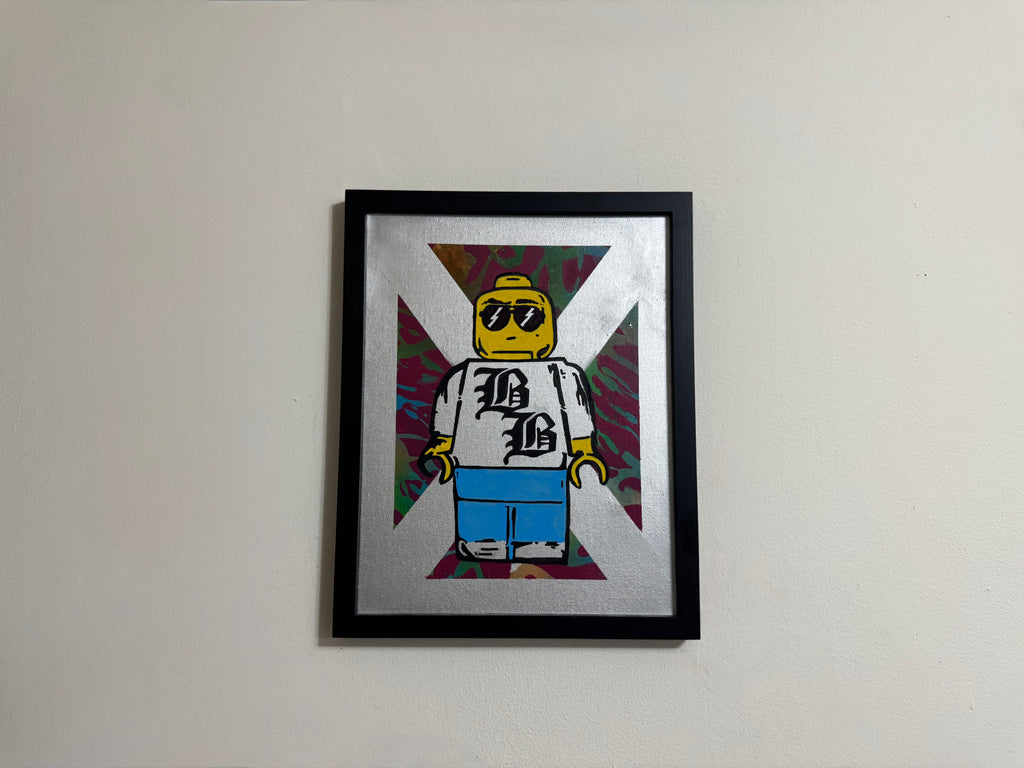 Original Brick boy in Aluminum - Hydro dipped