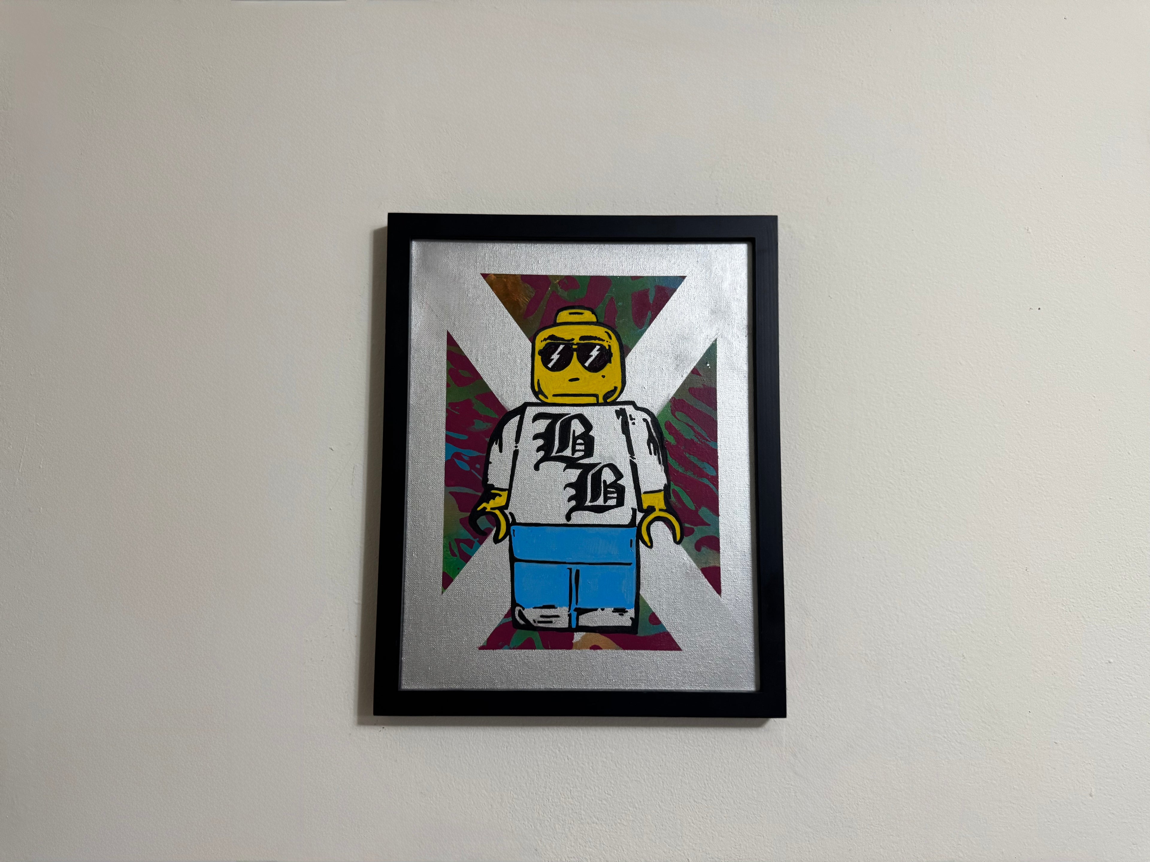 Original Brick boy in Aluminum - Hydro dipped