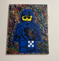Abstract Brick Boy - In Kimono