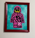 Pink Brick Boy - in Kimono